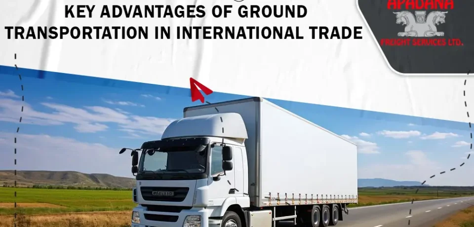 Advantages of ground transportation