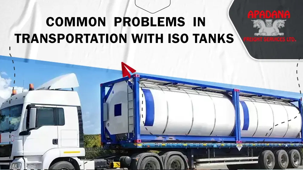 Problems in transportation with ISO tanks
