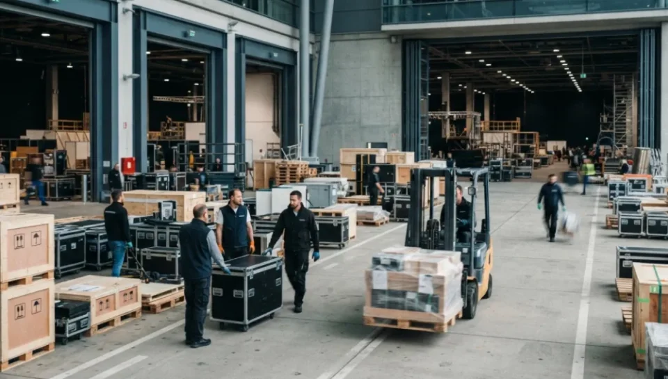 Exhibition logistics