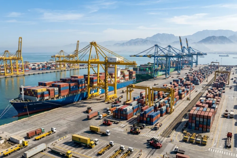 Iran port logistics