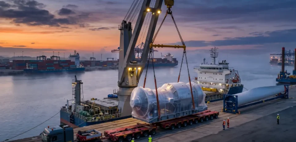 Project cargo logistics