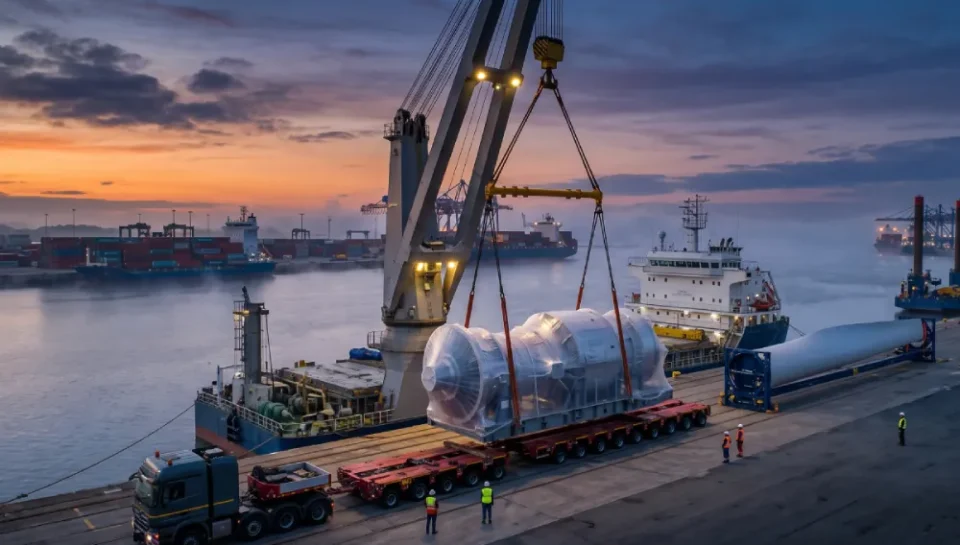 Project cargo logistics