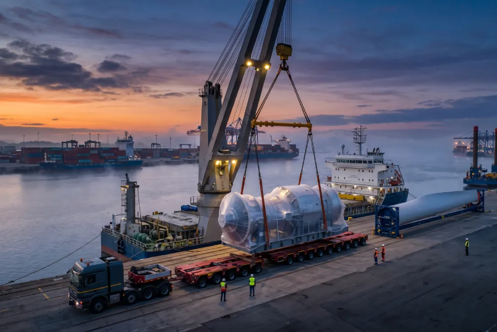 Project cargo logistics