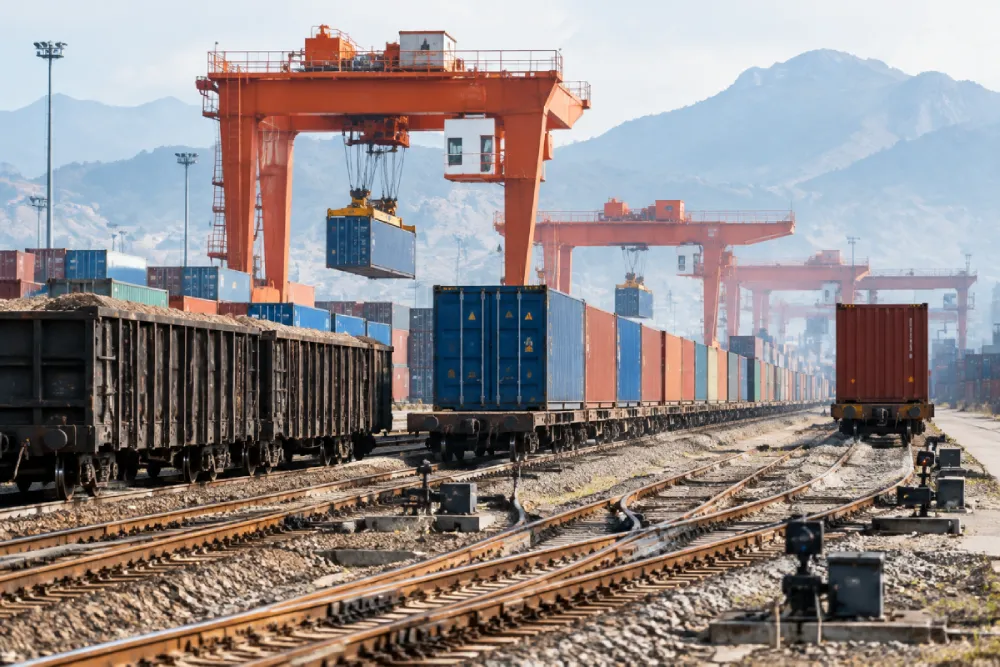 China to Iran rail freight
