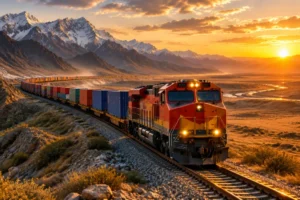 China to Iran rail freight