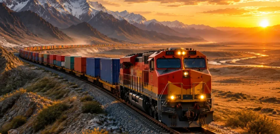 China to Iran rail freight
