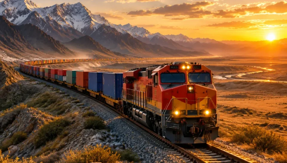 China to Iran rail freight