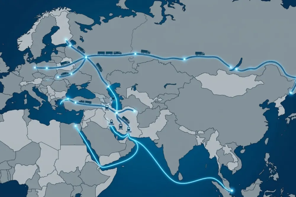 INSTC routing